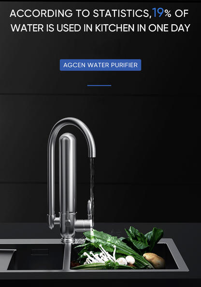 Stainless Steel Portable Tap Water Filter for Kitchen Household Faucet Water Filter YDV1-012022
