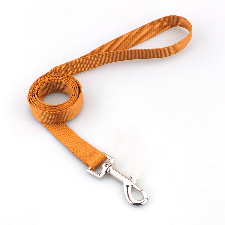 Pet Leash Imitation Nylon Handle Polyester Dog Leash Pet Supplies