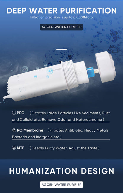 Countertop Ro Water Purifier Machine Room office Use Water Purifier & Dispenser YDA8002022