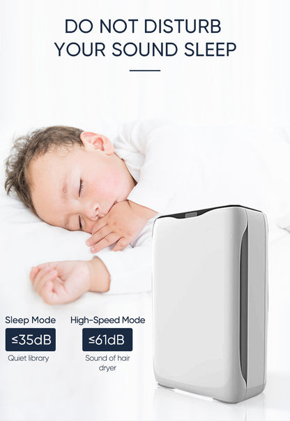 Household Mini Air Cleaner Removal of Pm2.5, Smoke, pets' Dander, Pollen YDWA-19022022