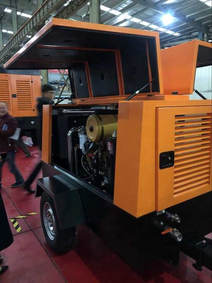 Diesel Portable Screw Air Compressor 9m3/min 8 Bar YDKSCY-330/82022