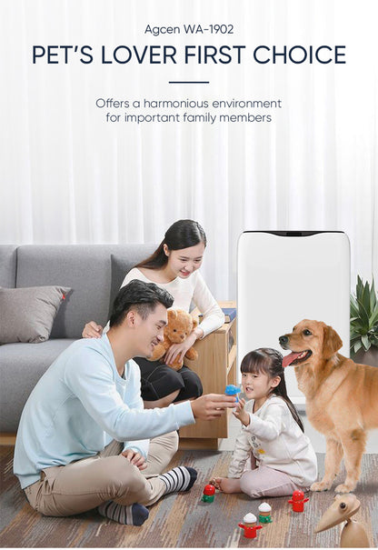 Household Mini Air Cleaner Removal of Pm2.5, Smoke, pets' Dander, Pollen YDWA-19022022