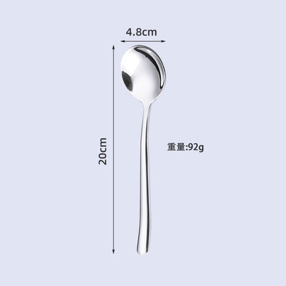 Stainless Steel Western Food Knife Fork Spoon