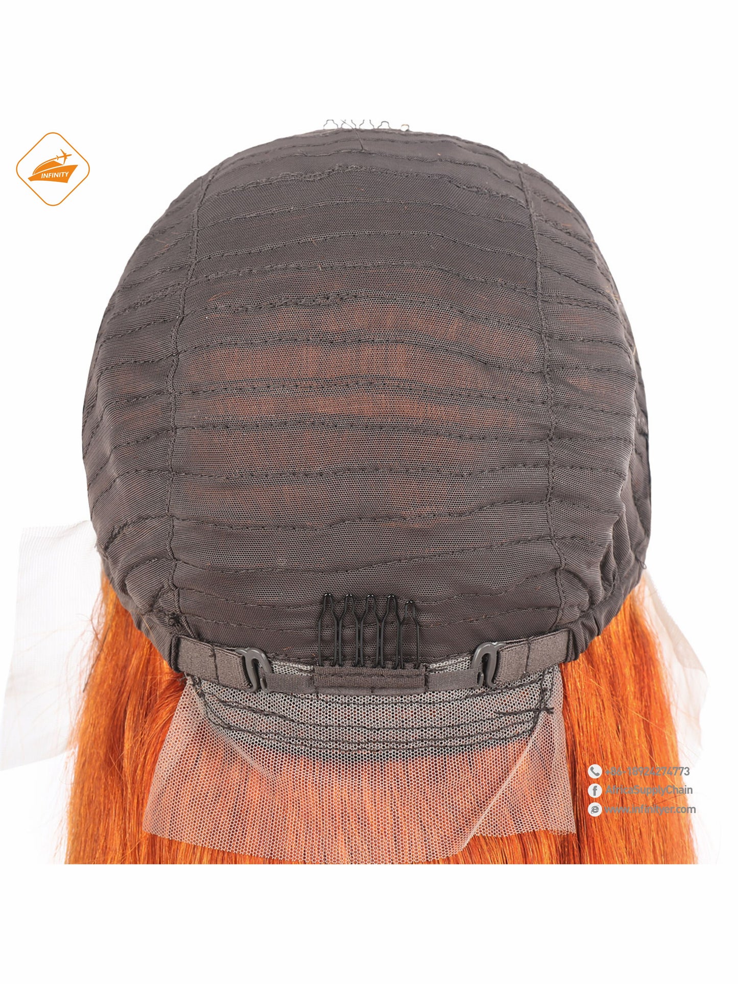 lace wig 13*4  新款色发 Ginger挑染613-body