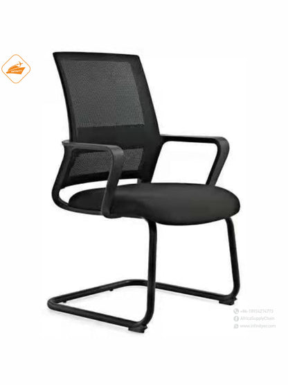 Mesh office chair with wheels