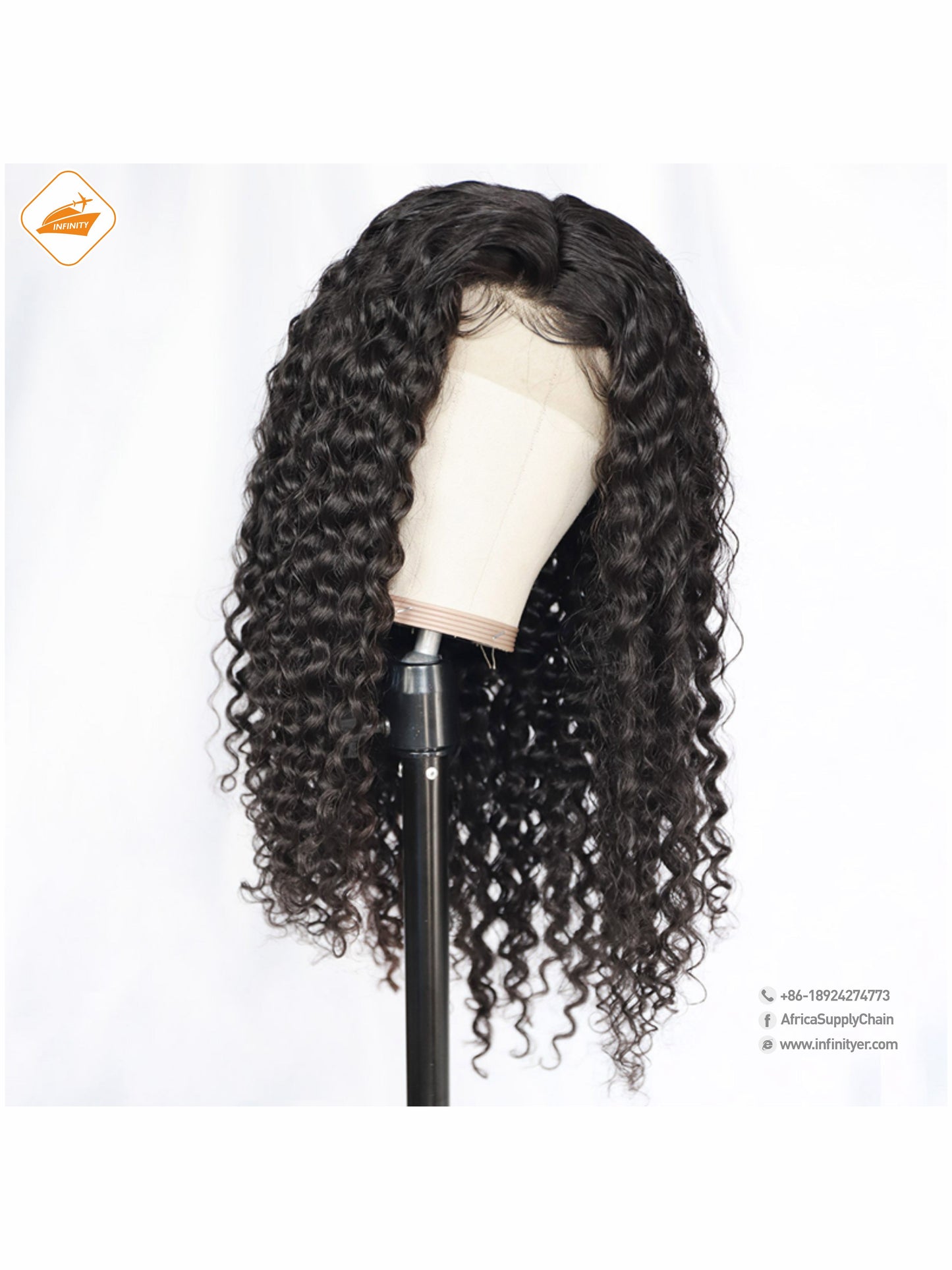 lace wig 13*4  自然色  deep