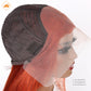 lace wig 13*4  新款色发Ginger直条-350