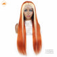 lace wig 13*4  新款色发 ginger挑染613-直条