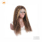 lace wig 13*4  P色 curly