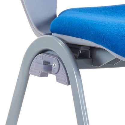 Standard  School Writing Room Furniture Single Chair with Plastic Pad