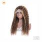 lace wig 13*4  P色 curly