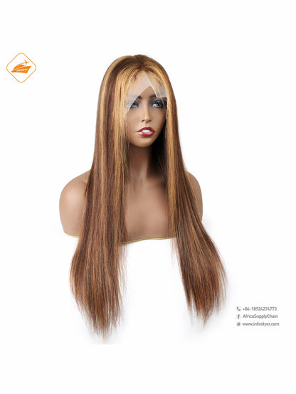 lace wig 13*4  P色 ST