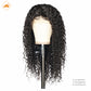 lace wig 13*4  自然色  curly