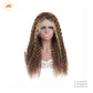 lace wig 13*4  P色 curly