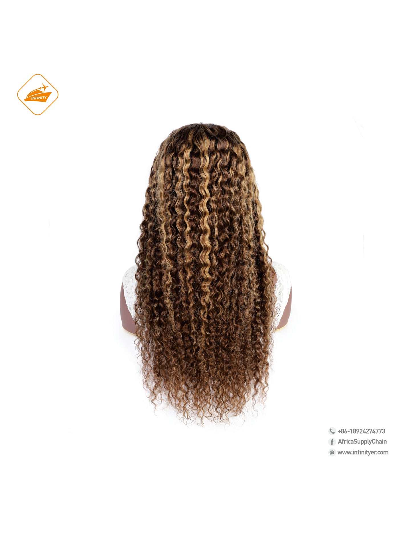 lace wig 13*4  P色 curly