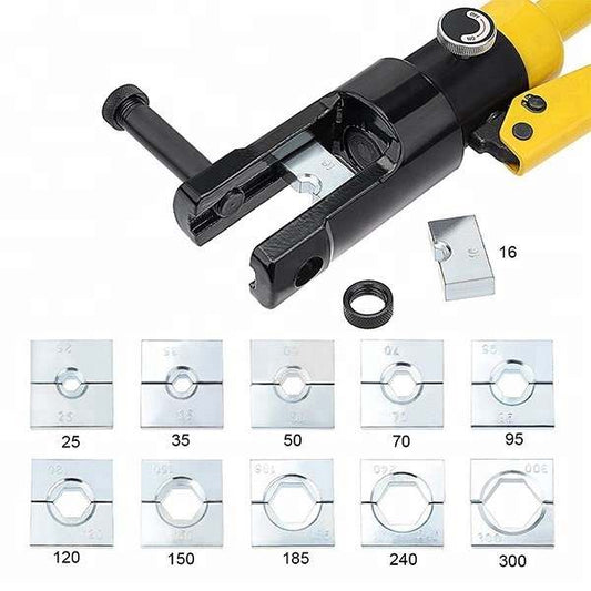 Crimping Tool Hydraulic Foot Operated Complete with Accessories