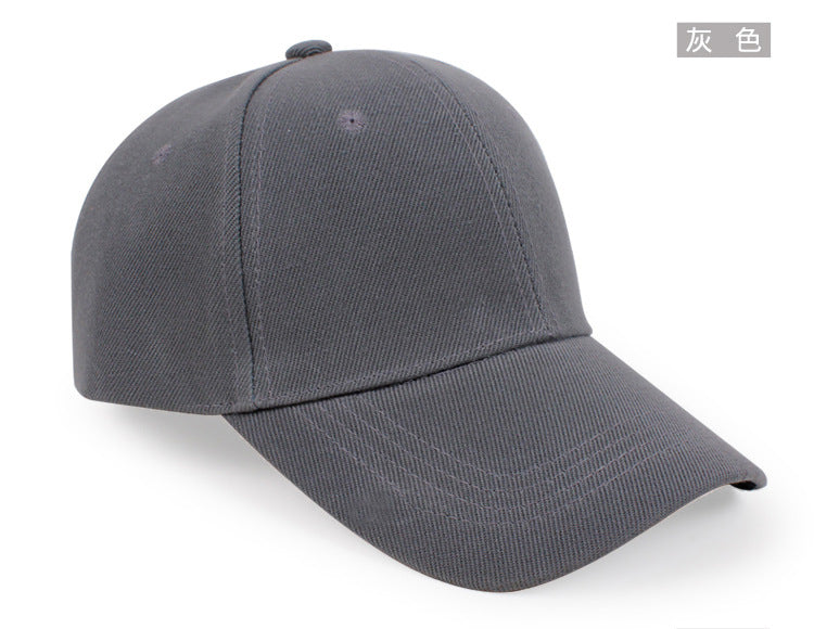 Wholesale Unisex Adjustable Cotton Customized 5 Panel Fitted Plain Baseball Cap Hats with Custom embroidery logo