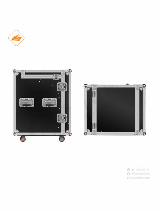 Performance case Aluminum Alloy stage light Aviation case 12U16U cabinet Sound mixing table shelf equipment