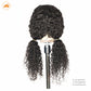 lace wig 13*4  自然色  curly