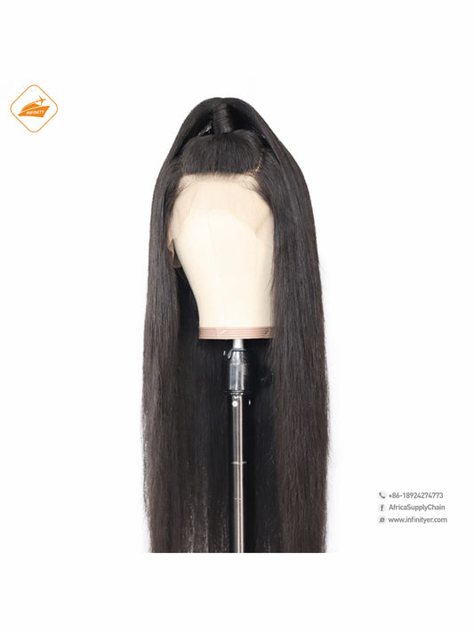 lace wig 13*4  自然色  straight