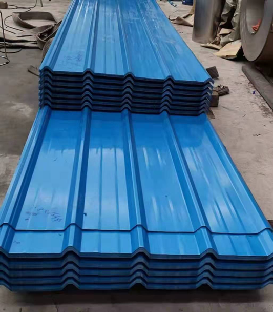 IBR Roofing Prepainted Color Coated Zinc Aluminium Gi Ibr Iron Corrugated Steel Roofing Sheet