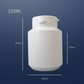 High Quality White 100/150ML HDPE Container Bottle Food Plastic Jar