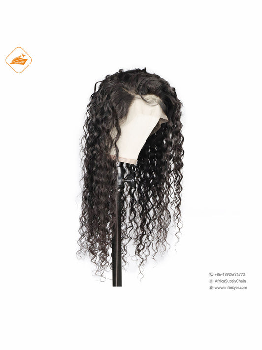 lace wig 13*4  自然色  water