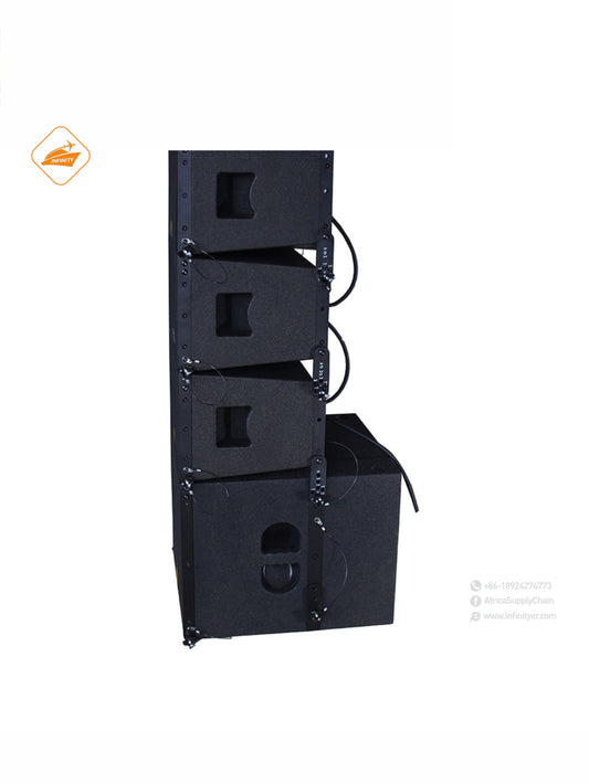 VR10 & S15 10 inch Top and 15 inch Bass Mini Active Speaker Line Array Sound System