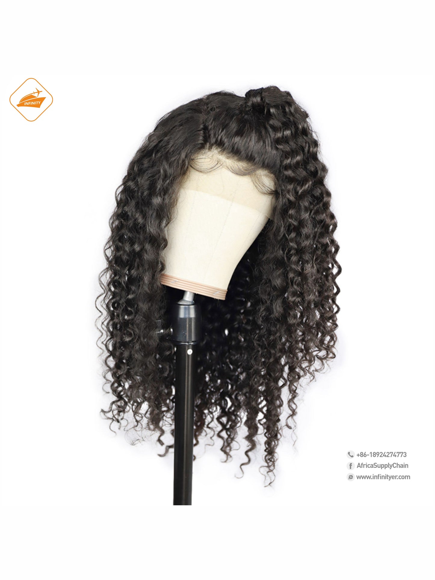 lace wig 13*4  自然色  deep