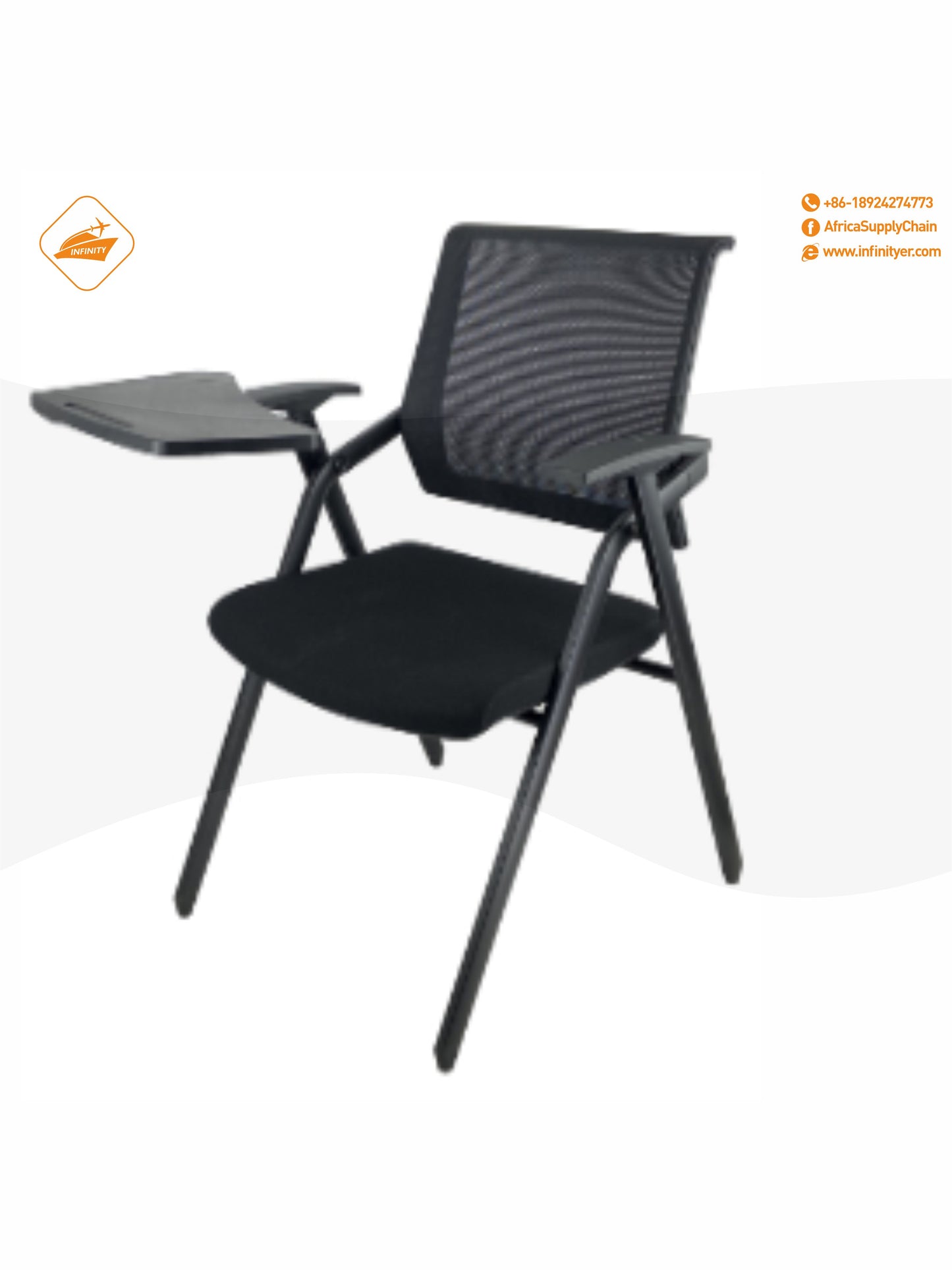 999-13 Meeting Chair with Writing Board