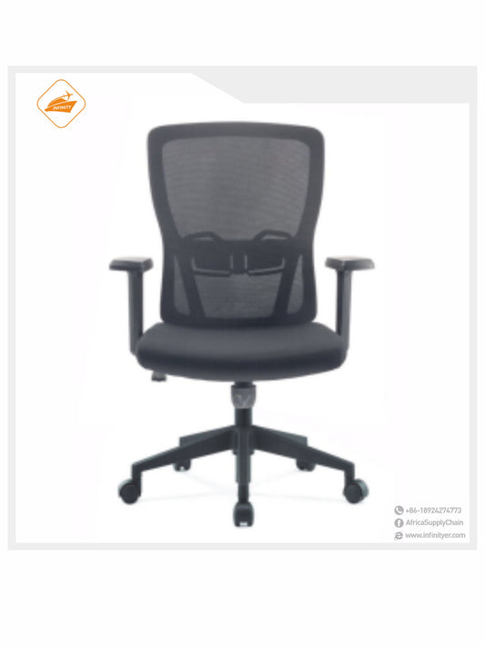 Mesh office chair with wheels