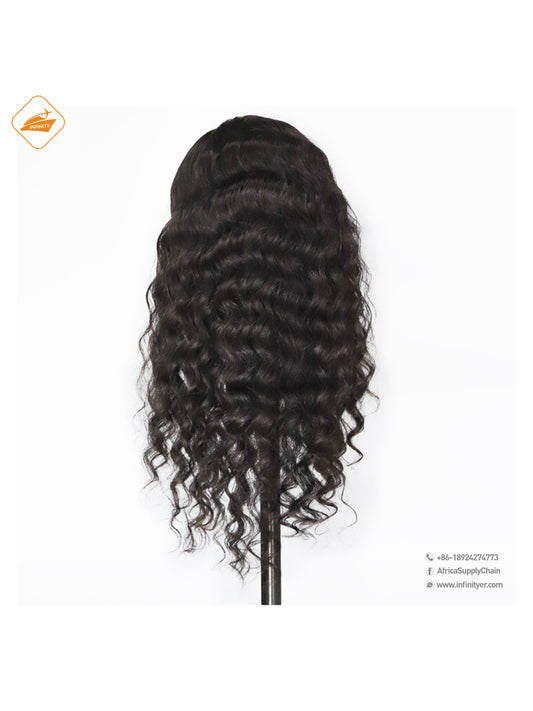 lace wig 13*4  自然色  loose deep