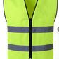 Fluorescent vest coat reflective vest