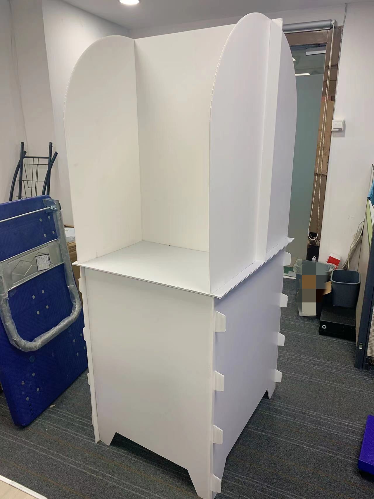 Foldable Voting Booth Double 80x60x170 CM