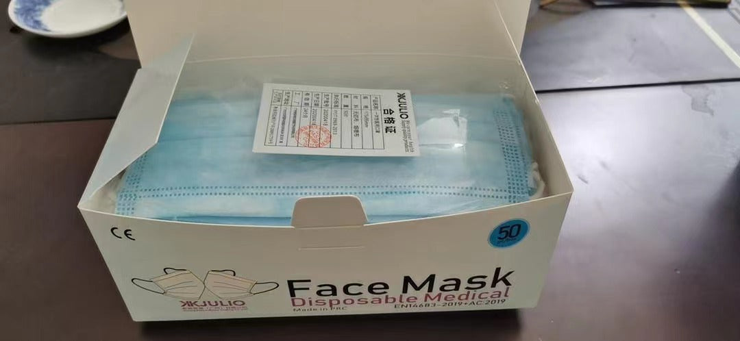 Disposable medical mask Non-sterile with FDA CE certification