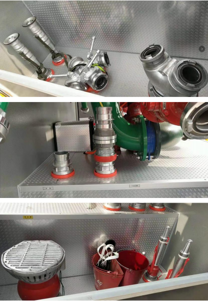 Water foam fire fighting truck forest emergency rescue vehicle