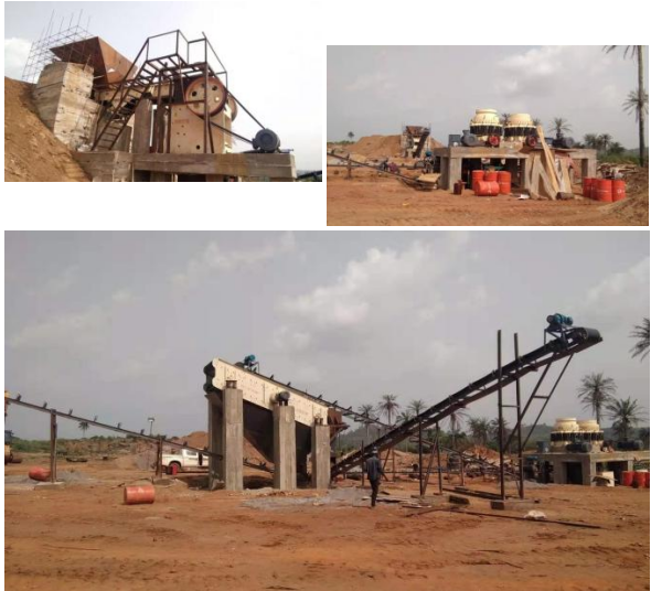 Filter processing plant 80t/hr&Aqqregate processing plant 65t/hr 60-80tph stone cruhing plant