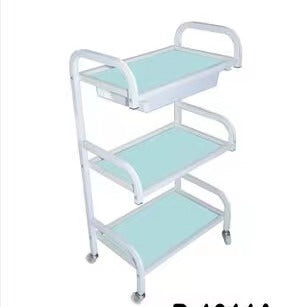 Waxing Cart with 3 shelves and 1 drawer
