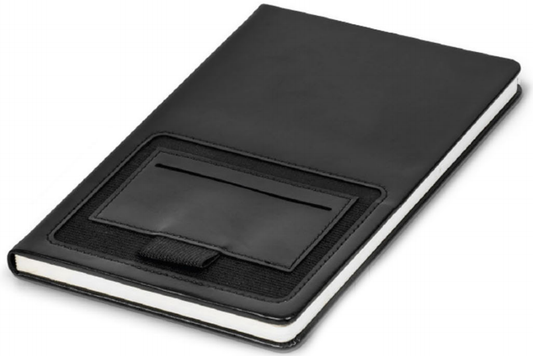 Advertising gift - A5 notepad black
