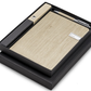 Advertising gift-Wood grain 3pcs, notebook pen power bank