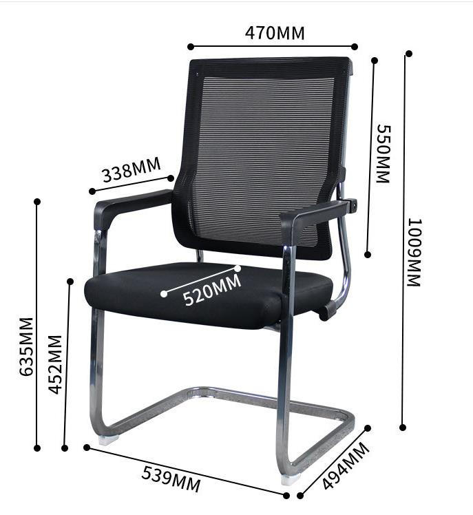 Comfortable Meeting Room Chair with Arm Contemporary Office Chair