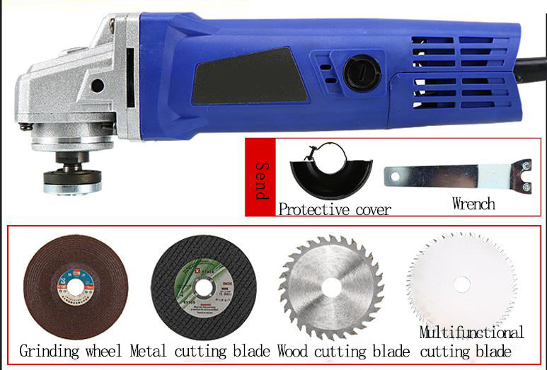 High Power Industrial Grade Angle Grinder Cutting Machine Household Power Tools