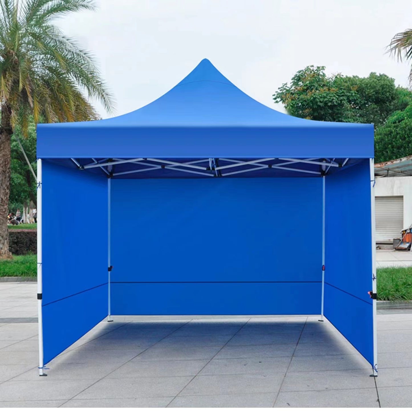 Outdoor Tent Four Leg Thickened with Large Umbrella Canopy for Stalls