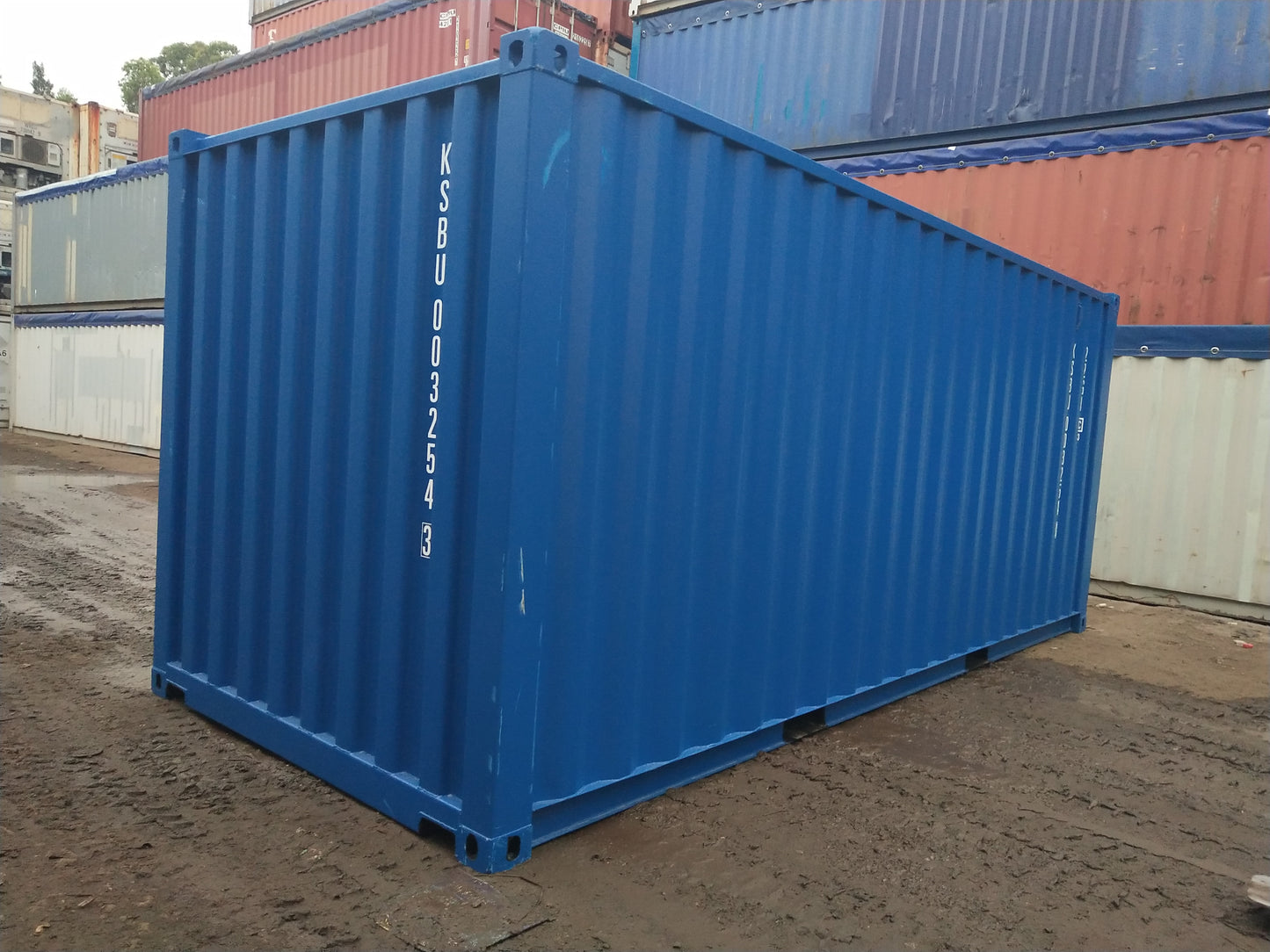 NEW Stock 6m 20 Foot Length ISO Standard 20ft Dry Cargo Shipping Container for Sale