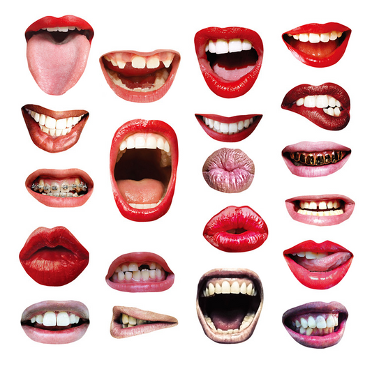 20 Lips and Mouth Lip Gloss Funny Shapes Birthday Party Wedding Supplies Photo Props
