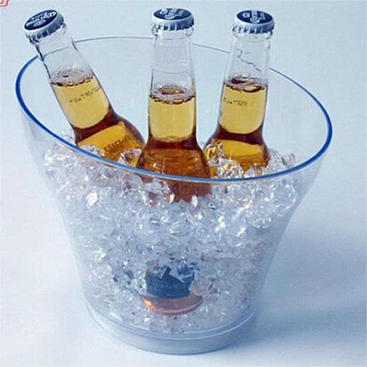 4L Transparent Ice Bucket PS Oblique