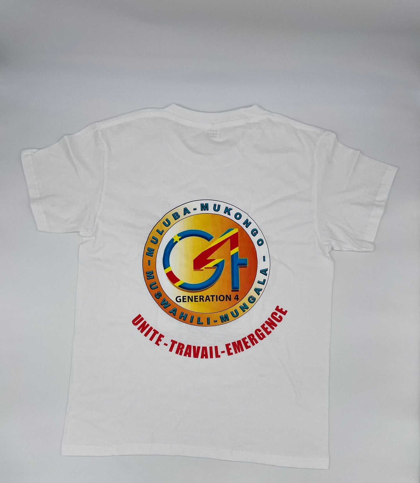 Custom Logo Cotton Short Sleeve Crew Neck T-Shirt Suitable for African Elections, Reunion Events, Everyday Wear