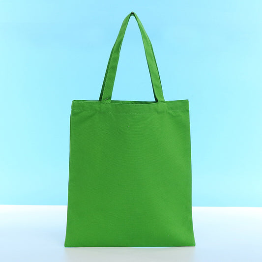 Canvas Green Bags Cotton Canvas Tote Bag with Rope 40*34cm