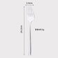 304 Stainless Steel Knife and Fork Spoon Western Steak Knife and Fork Set