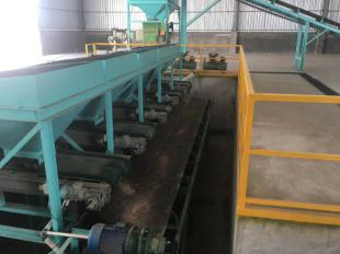 5 Hoppers Automatic Batching Weighing Belt Conveyors